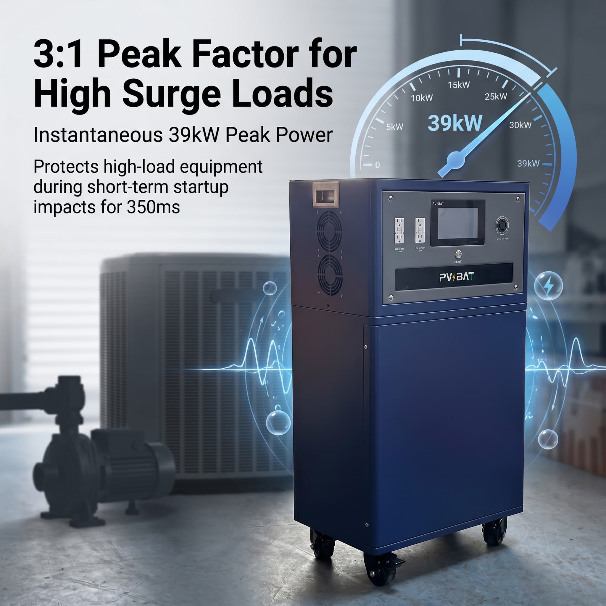 TIGER-T4-72 24kWh All-in-One Mobile Energy Storage System | for Home Backup, Solar Storage & Off-Grid Power