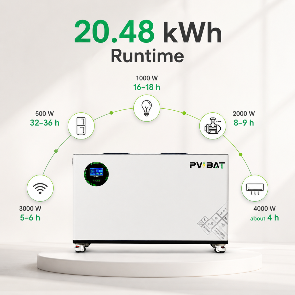 A 20.48 kWh battery—how long will it actually last? Don’t be fooled by the theoretical figures.