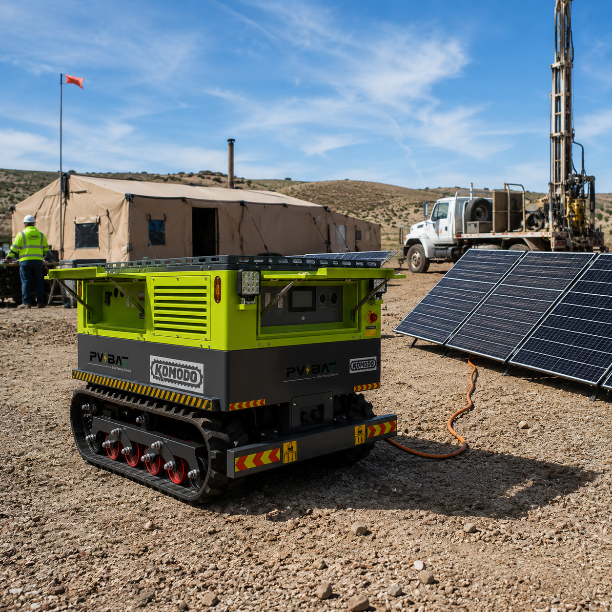 100 kWh Mobile Battery Power for Construction Sites: A Cleaner Alternative to Diesel Generators