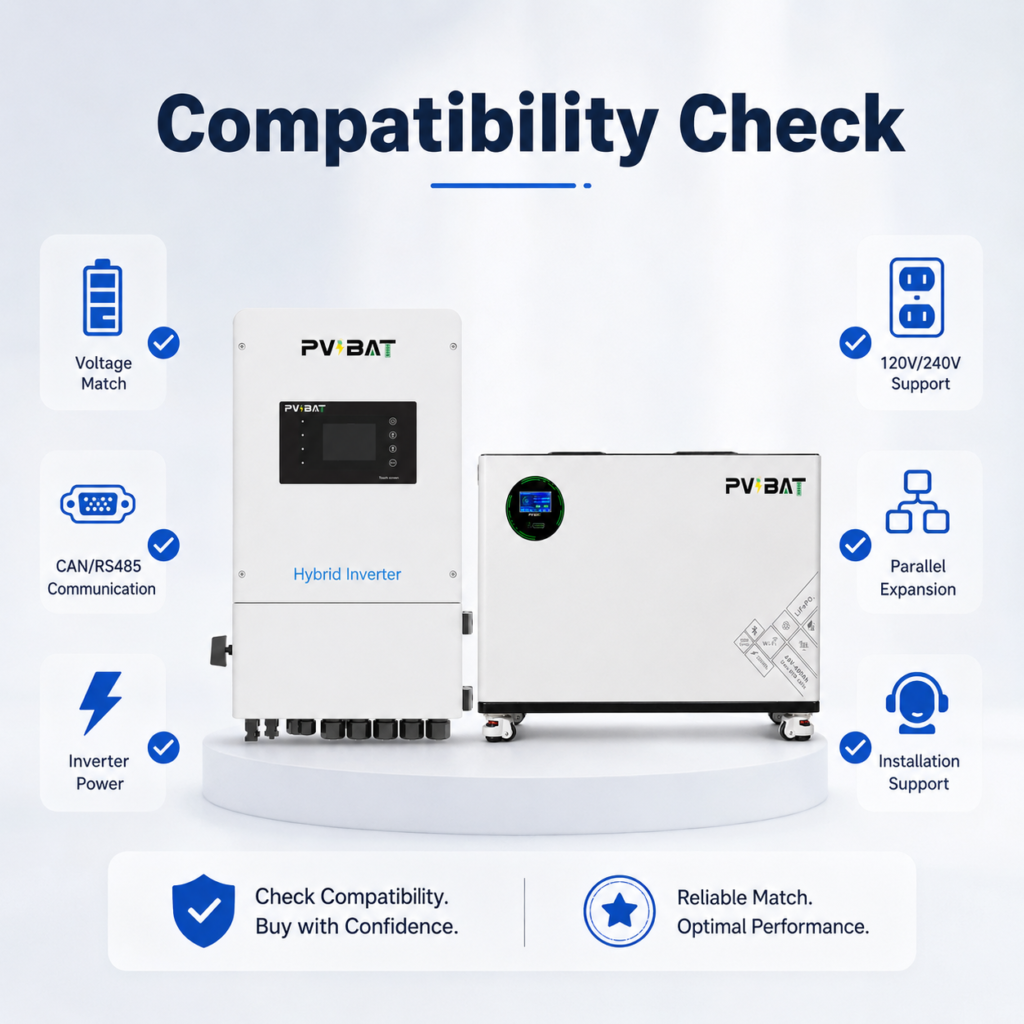 PVBAT Battery Compatibility: Check This Before You Buy—Otherwise, It Won’t Work Once Installed