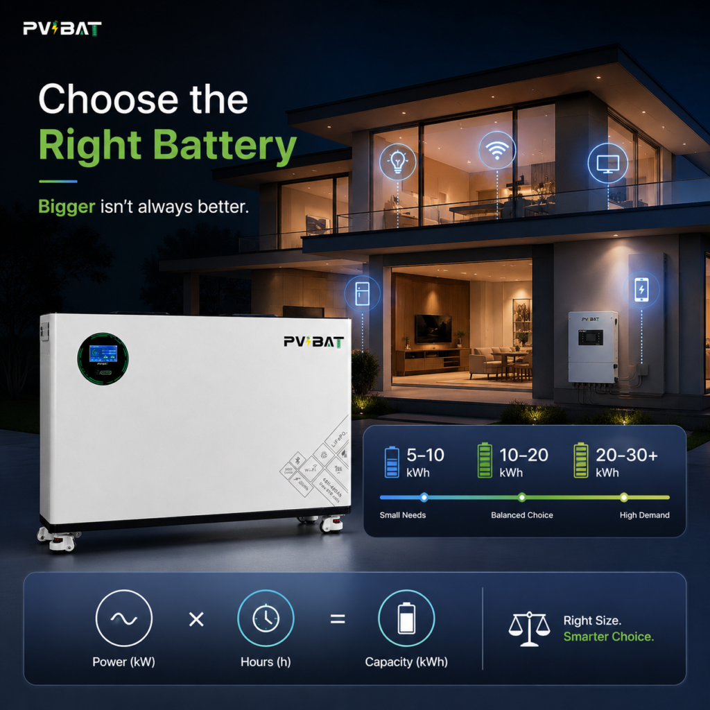 How many kWh should a home backup battery be? It’s not just a matter of “the bigger, the better.”