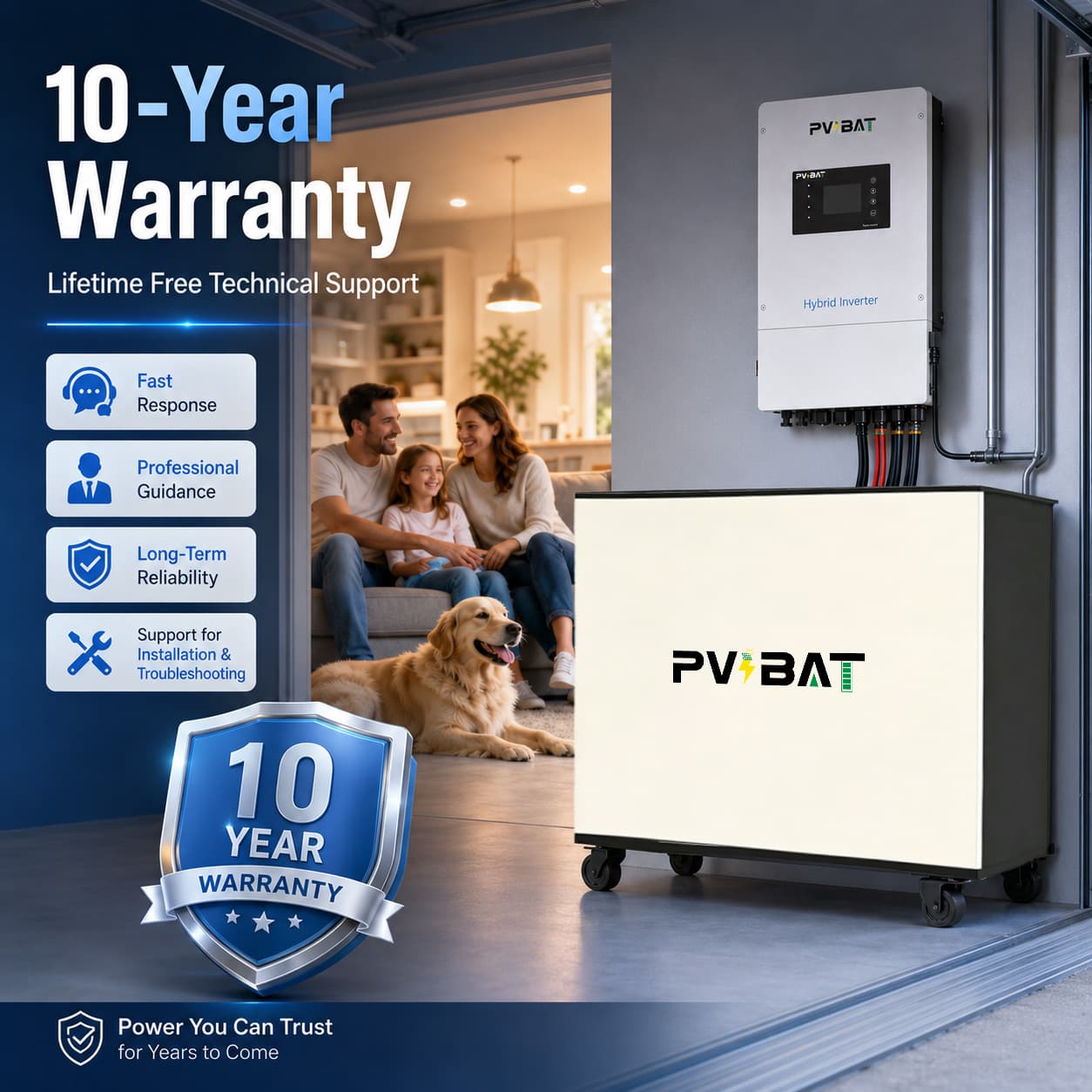 Elephant-48628 32.15kWh 51.2V 628Ah high-capacity LiFePO₄ energy storage battery for Home & Commercial Energy Storage