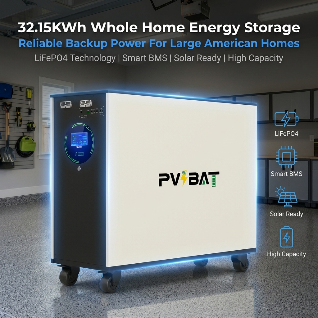 elephant 48628 32.15kwh lifepo4 solar battery
