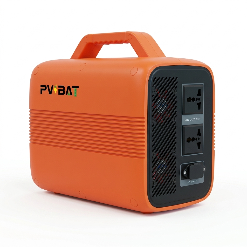 pvbat 500w 1000wh portable outdoor power station
