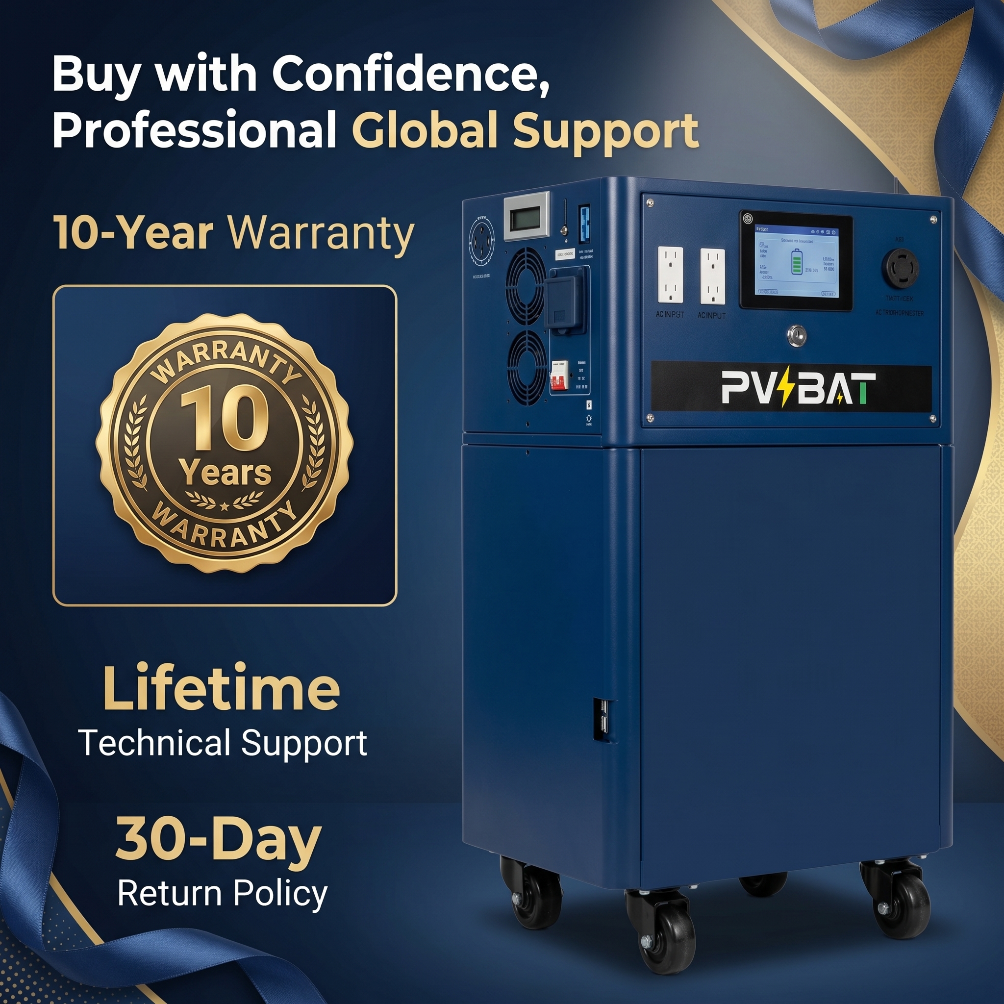 pvbat tiger t4 72 24kwh all in one portable power station