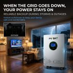 pvbat 16.5kwh lifepo4 storage battery