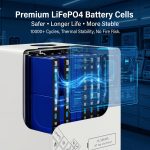 pvbat 16.5kwh lifepo4 storage battery