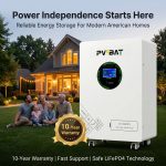 pvbat 16.5kwh lifepo4 storage battery