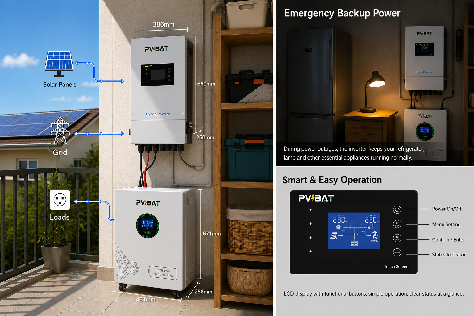 Breaking Free from the Limits of Traditional Power Supply: How PVBAT Hybrid Inverters Are Reshaping the Home Energy Landscape