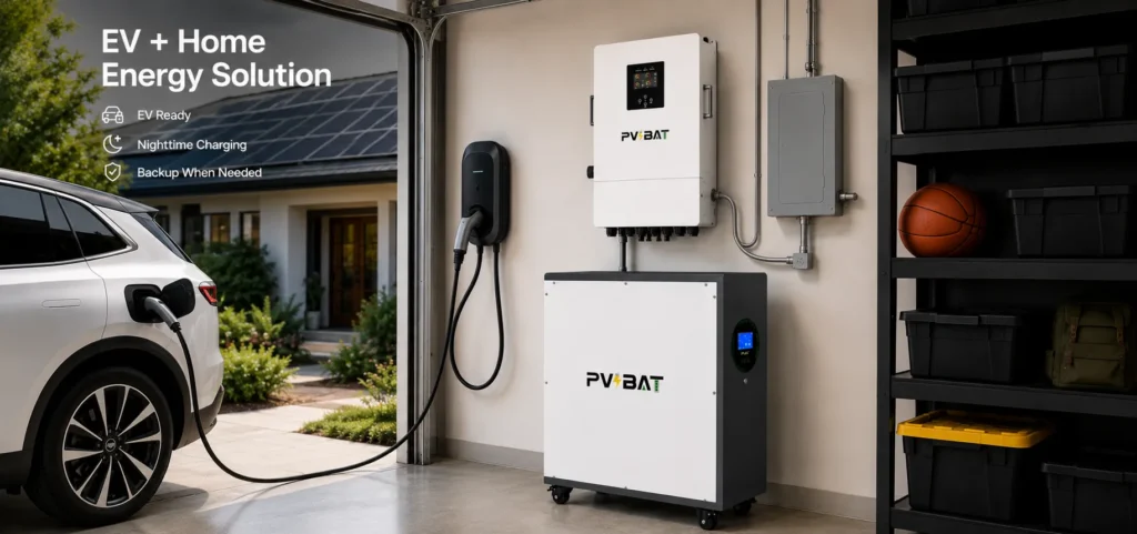 PVBAT -Installation-Case–garage