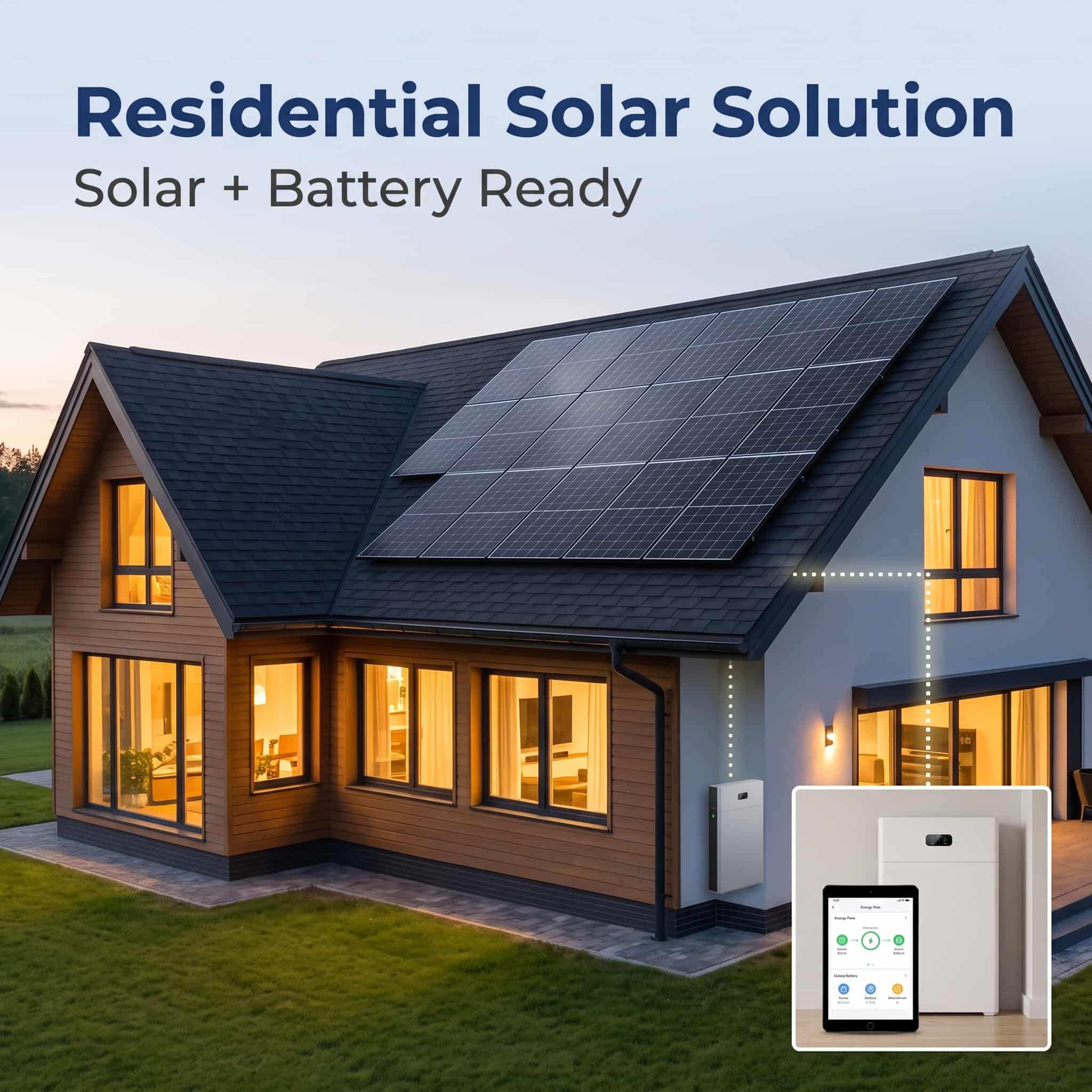 595W N-Type Bifacial Solar Panel | High Efficiency Solar Module